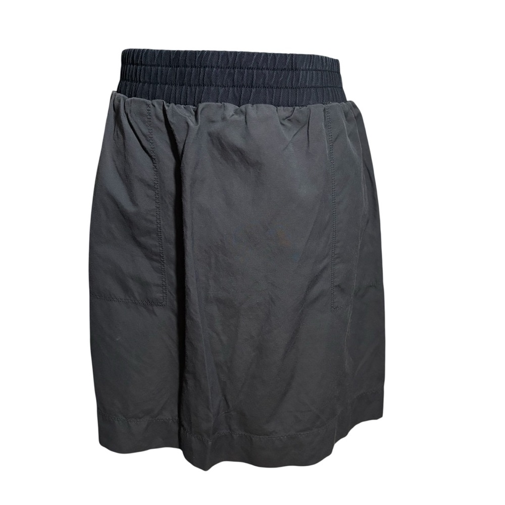 Gap Designed and Crafted Cotton Nylon Green Skirt with Black Waistband Sz Large